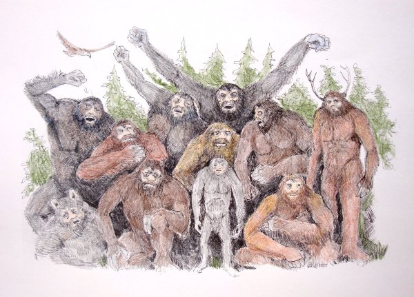 Снежный человек юмор