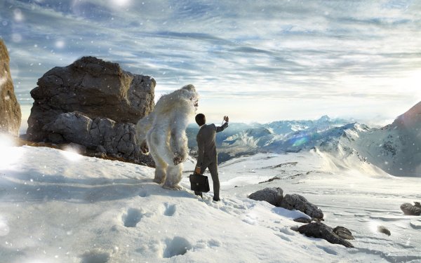 Йети в Гималаях