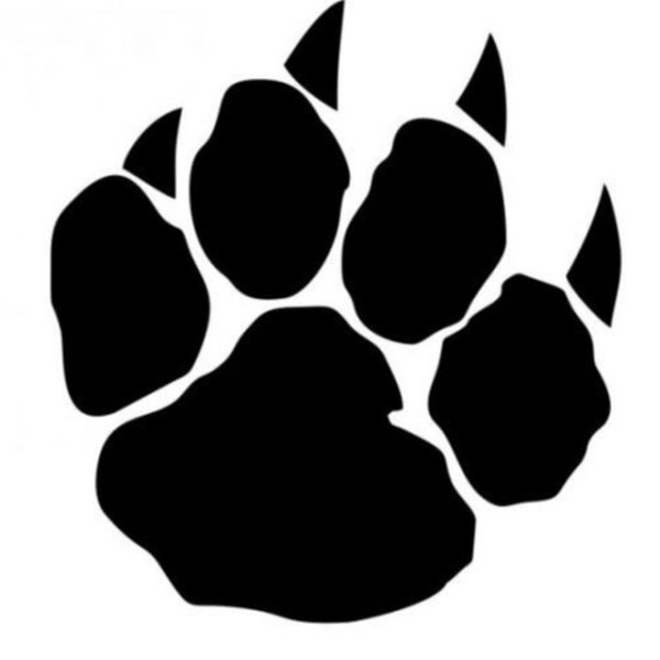 Лапа Барса след