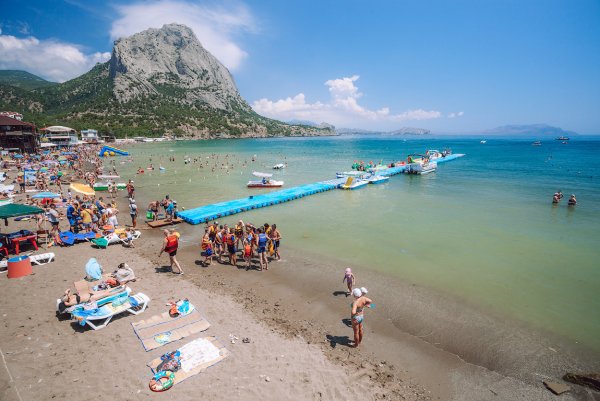 Новый свет Крым пляж