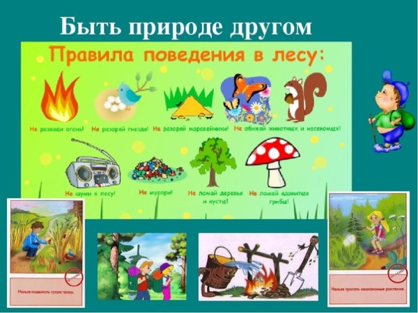 Окружающий мир будь природе другом
