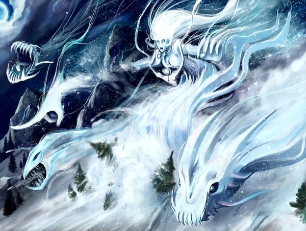 Взбесилась ведьма злая и снегу