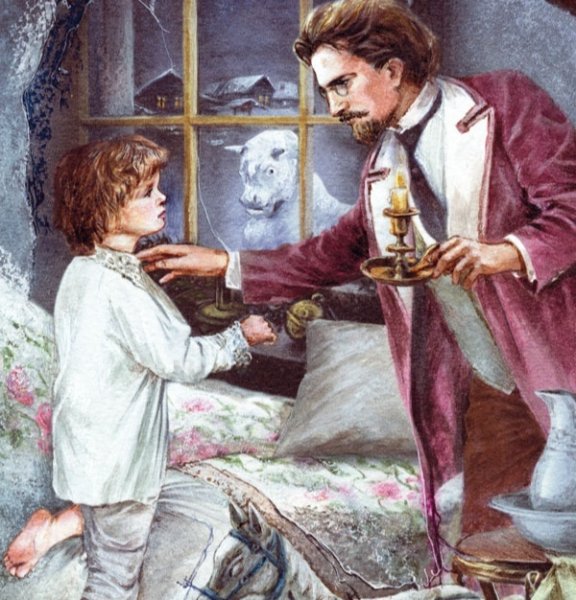 Иллюстрации к произведению Бунина снежный бык