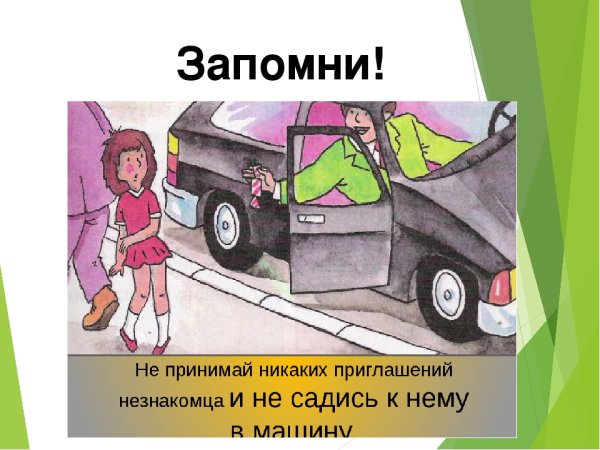 Опасные незнакомцы ситуации