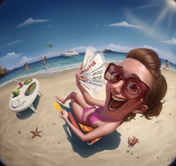 Tiago Hoisel иллюстрации