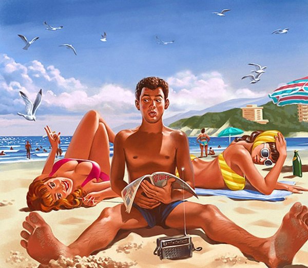 Художник пин ап Барыкин