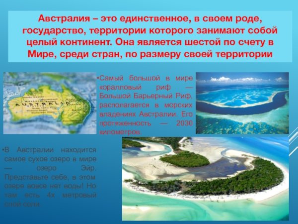 Проект страны мира Австралия