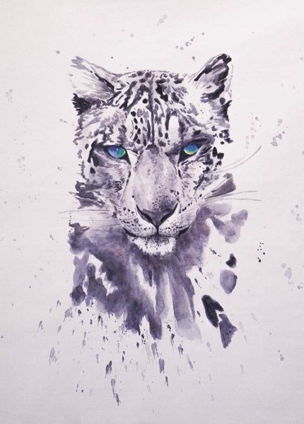 Гомеш Лия картина снежный Барс