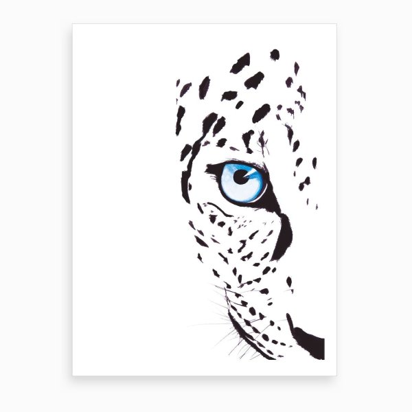 Тату снежный Барс эскизы