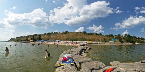 Центральный пляж Таганрог