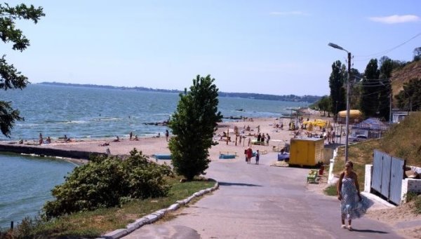 Центральный пляж Таганрог