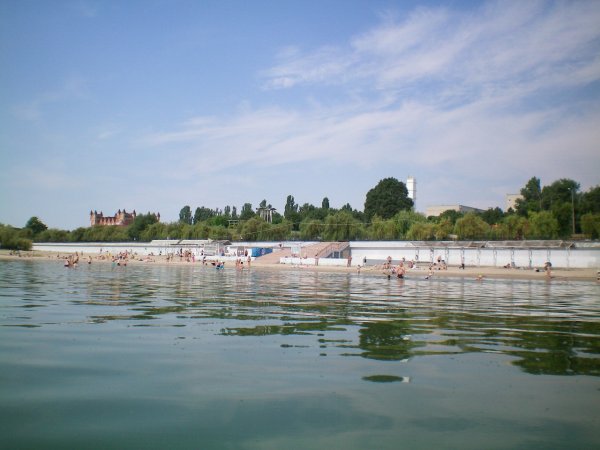 Пляж санатория Тополь Таганрог