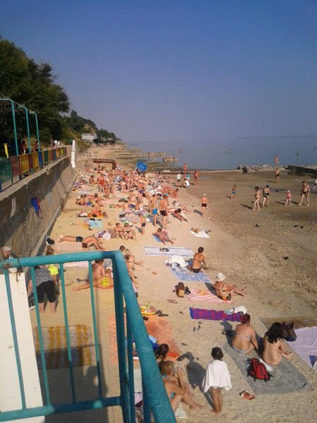 Центральный пляж Таганрог