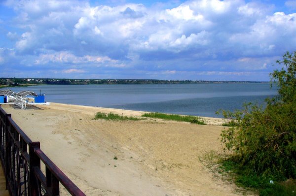 Пляж Тополек в Таганроге