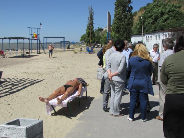 Таганрог пляж Солнечный