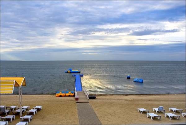 Таганрог пляж Лазурный