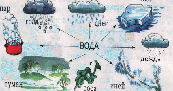 Вода в природе для детей