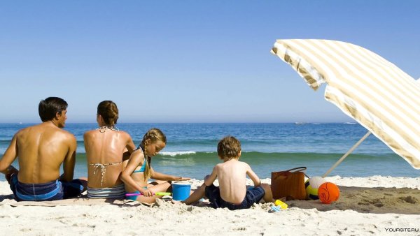 Пляж море люди