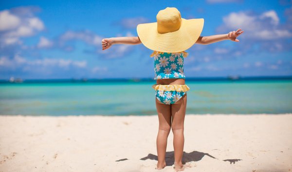 Море солнце пляж дети