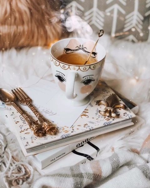 Доброе утро зима чай