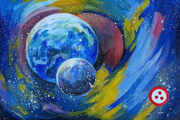 Рисунок на тему космос