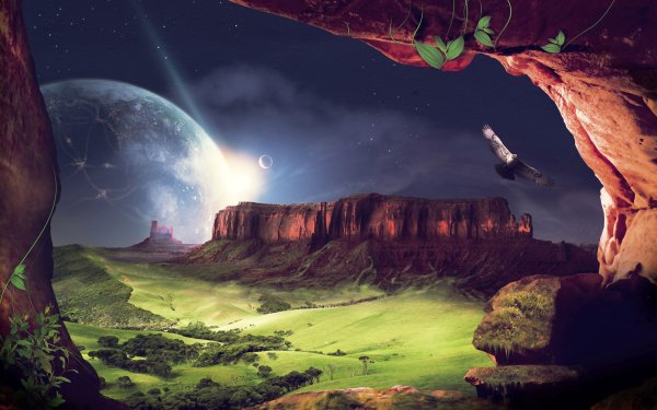 Инопланетные пейзажи