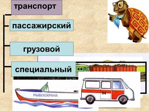 Транспорт пассажирский грузовой специальный