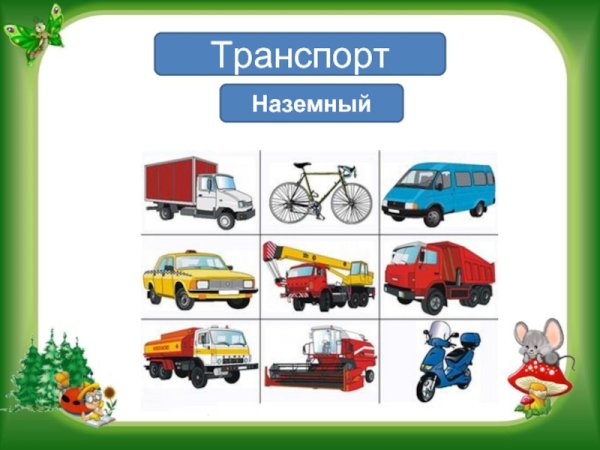 Наземный транспорт