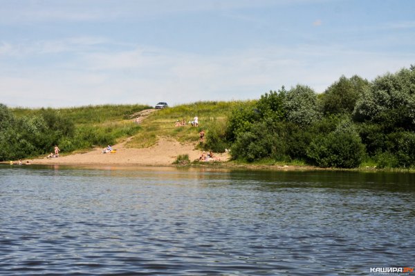 Кашира Ока пляж