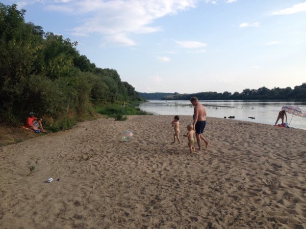 Пляж Соколова пустынь Ока