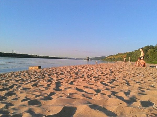 Автозаводской район пляж Нижний Новгород