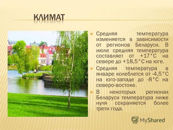 Рассказ про Беларусь