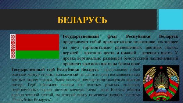 Рассказ про Беларусь