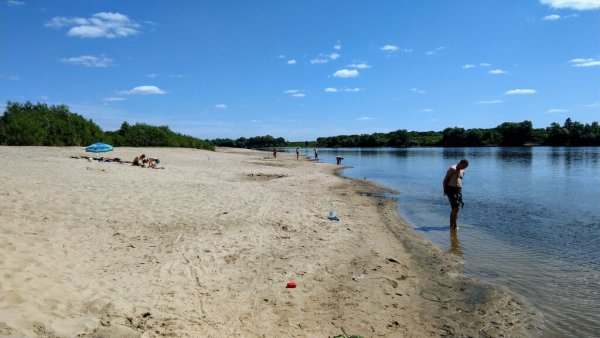 Пощуповский пляж Рязанская область