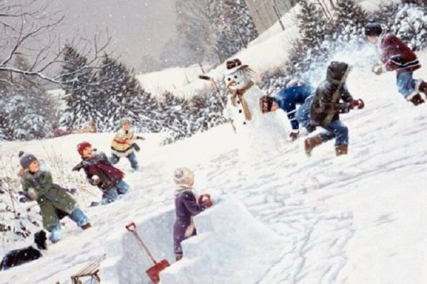 Зимние игры в январе