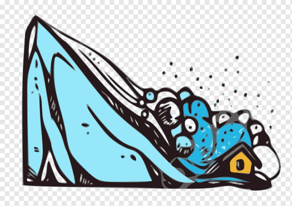 Лавина иллюстрация