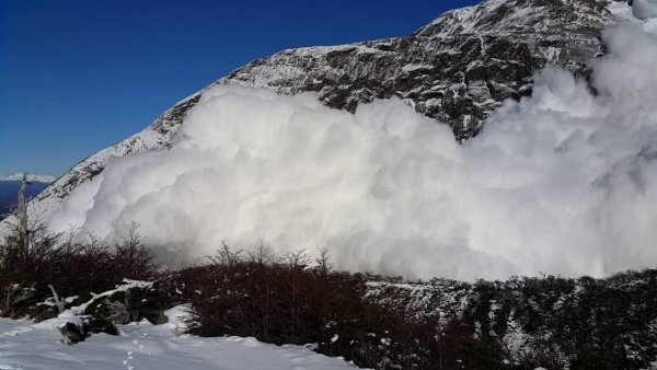 Природные явления Снежная лавина