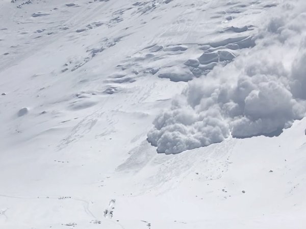 Лавина в ГБАО