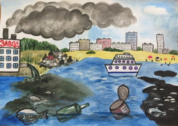 Рисунок на экологическую тему