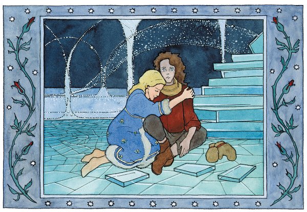 Герда иллюстрации к снежной Королеве