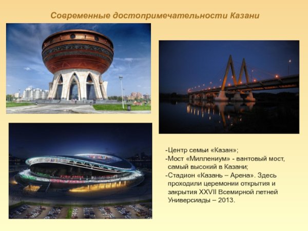 Достопримечательности Казани казан Арена