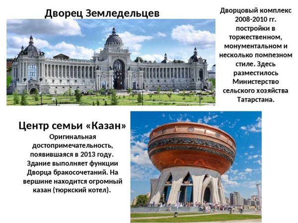 Достопримечательности Казани 2 класс окружающий мир