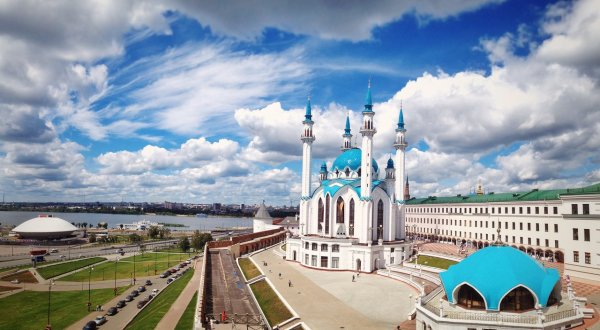 Казань Кремль апрель