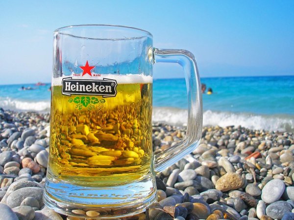 Пивко на берегу моря