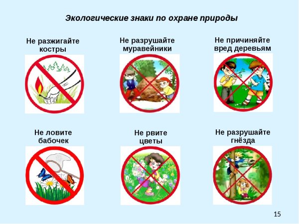 Экологические знакики