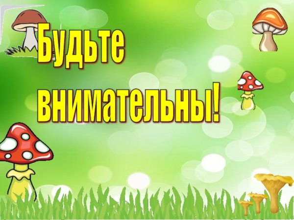 Съедобные и несъедобные грибы презентация