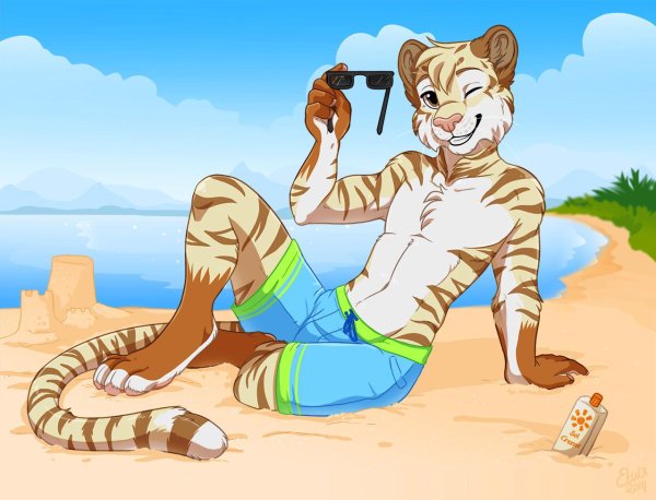 Фурри тигр Шота