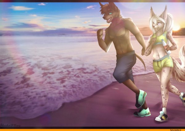 Фурри летом