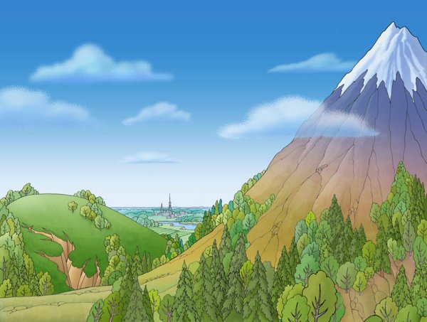 Горы для дошкольников