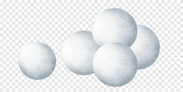 Дети снежки